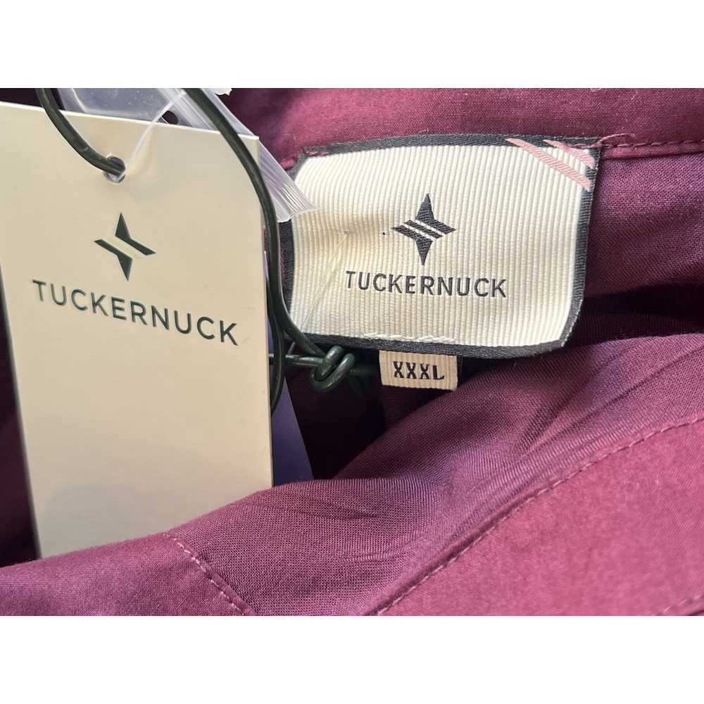 NWD Tuckernuck Maxi Dress 3XL Burgundy Calliope Merlot Lace Eyelet Puff Sleeve - Picture 9 of 10